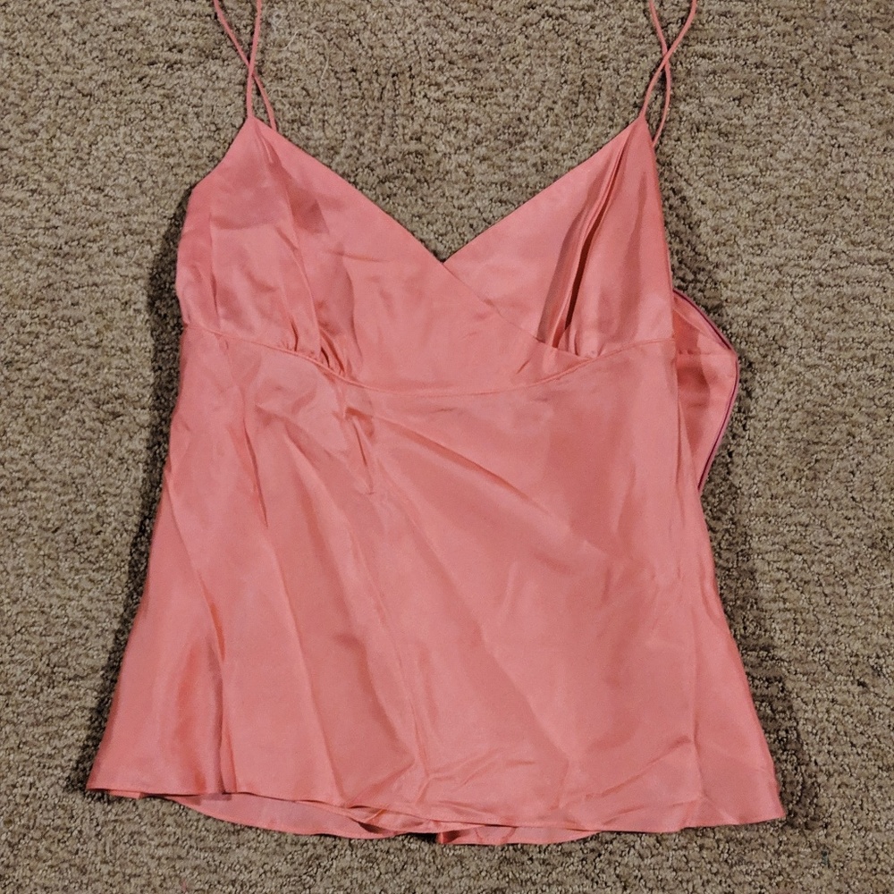 One-of-a-kind Silk Cami, solid